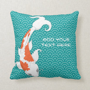 Pretty Koi Cushion
