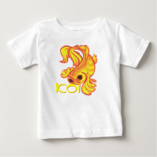 Pretty Koifish Baby Shirt
