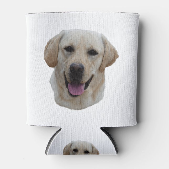 Pretty Lab Face Can Cooler (Front)