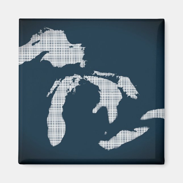 pretty lakes magnet (Front)