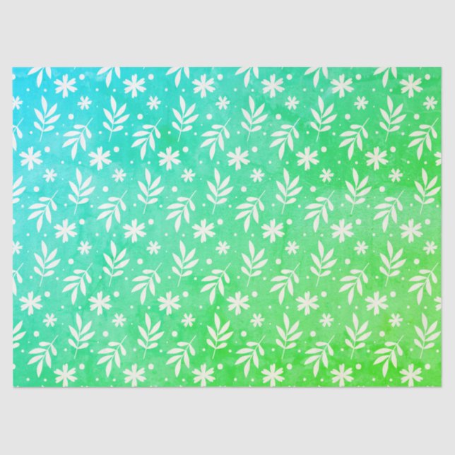 Pretty Leaves Tissue Paper (Front)