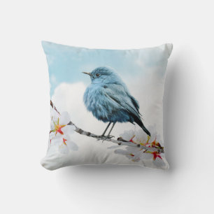 Pretty Little Bluebird Cushion
