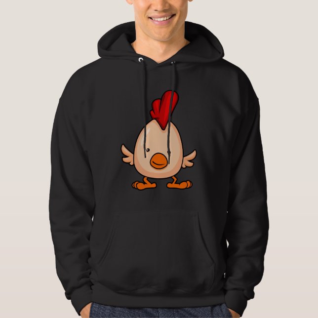 Pretty little chicken   hoodie (Front)