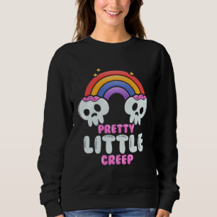 Pretty Little Creep  Pastel Goth Aesthetic Gothic Sweatshirt