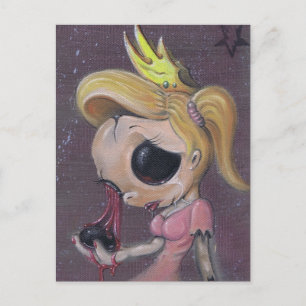 pretty little doll postcard