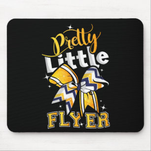 Pretty Little Flyer Cheer Cheerleading Team Mouse Pad
