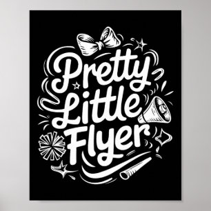 Pretty Little Flyer, Cheering Cheerleader Cheerlea Poster
