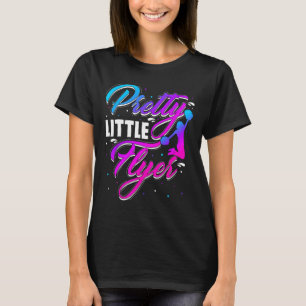 Pretty Little Flyer Cheerleader Squad Spirit Desig T-Shirt
