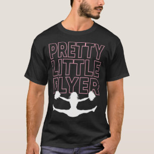 Pretty Little Flyer Cheerleaders Team Pom Poms T-Shirt