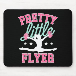 Pretty Little Flyer Funny Cheer Coach Cheerleading Mouse Pad