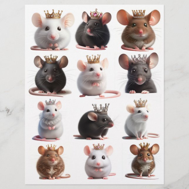 Pretty Little Mouse Prince and Princesses (Front)