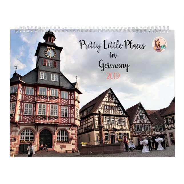 Pretty Little Places in Germany 2019 Calendar (Cover)