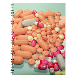 pretty little sugar pills notebook