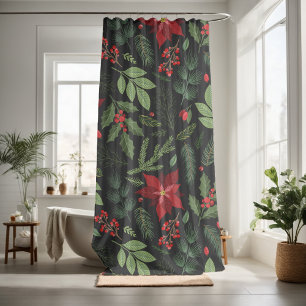 Pretty lovely floral decorative eye-catching  shower curtain