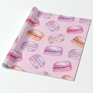 Pretty Macaroons printed  Wrapping Paper