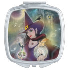 Pretty Magical Witch Compact Mirror