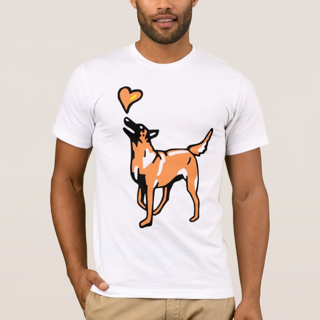 pretty malinois T-Shirt (Front)