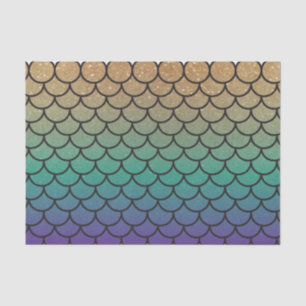 Pretty Mermaid Tail Tissue Paper