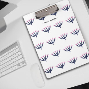 Pretty Mimosa Florals Customise Stationery Clipboard