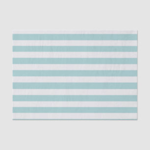 Pretty Mint and White Stripes Tissue Paper