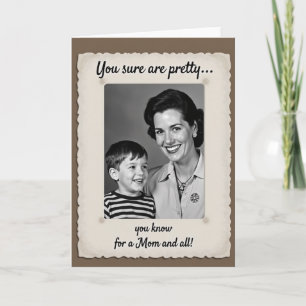 Pretty Moms Vintage Photo Card