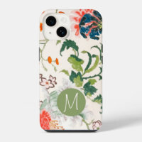 Pretty Monogram Floral Design