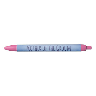 Pretty Mother of the Groom Black Ink Pen
