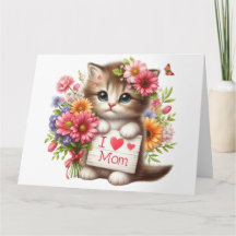Pretty Mothers Day Card 