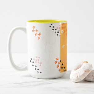 pretty Mug with a Beautiful Silhouette Cat!