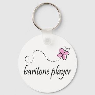 Pretty Music Baritone Gift Key Ring