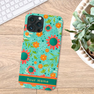 Pretty Name Flowers Custom Pattern Inspirivity  iPhone 13 Pro Max Case