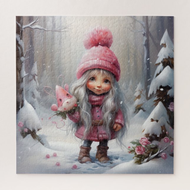 Pretty Noel 7 Puzzle (Vertical)