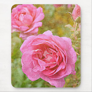 Pretty November Roses Mouse Pad