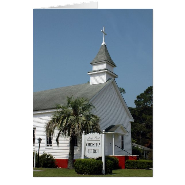 Pretty Old Church Card (Front)