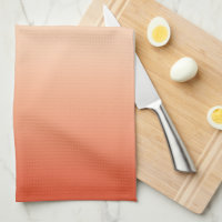 Pretty Ombre Hot Summer Orange & Apricot Gradient