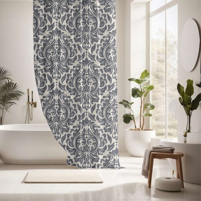 Pretty ornamental decorative shower curtain (Creator Uploaded)
