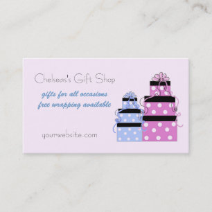Pretty Packages Boutique Business Card