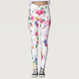 Pretty Paint Splat Leggings