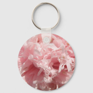 Pretty Pale Pink Poppy Keychain