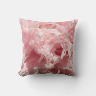 Pretty Pale Pink Poppy Pillow
