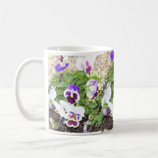 Pretty Pansies Coffee Mug