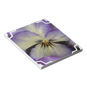 Pretty Pansy Notepad