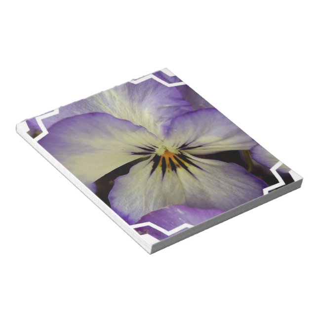 Pretty Pansy  Notepad (Angled)