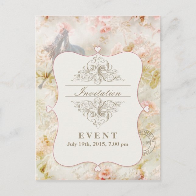 Pretty Papers No.1 - Postcard / Invitation (Front)