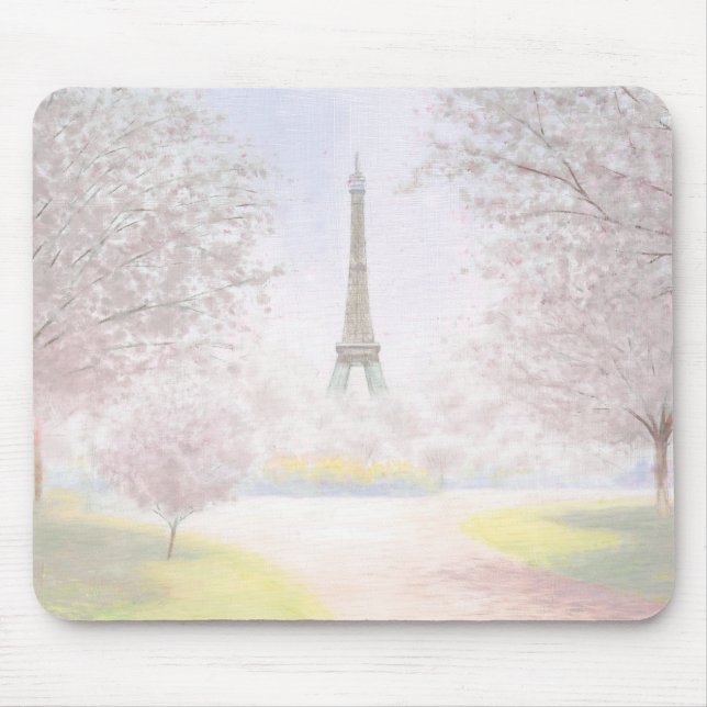 Pretty Paris In Pastels Mouse Pad (Front)