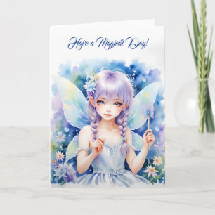 Pretty Pastel Fairy Card