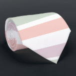 Pretty pastel pattern pink green violet stripes tie<br><div class="desc">Colourful pattern.</div>