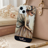 Pretty Pastel Pink Floral Fairy Personalised