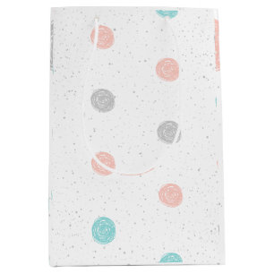 Pretty Pastel Polka Dot Medium Gift Bag