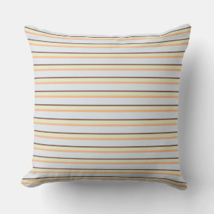 Pretty pastel stripes cushion